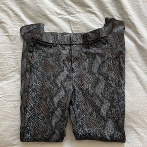 Zara Trafaluc Legging Collection Snake Skin Pants